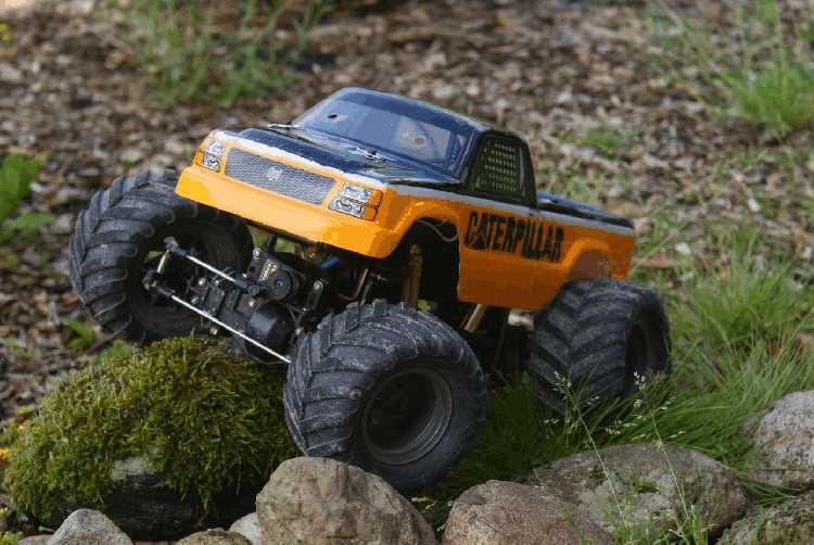 CAT monster truck
