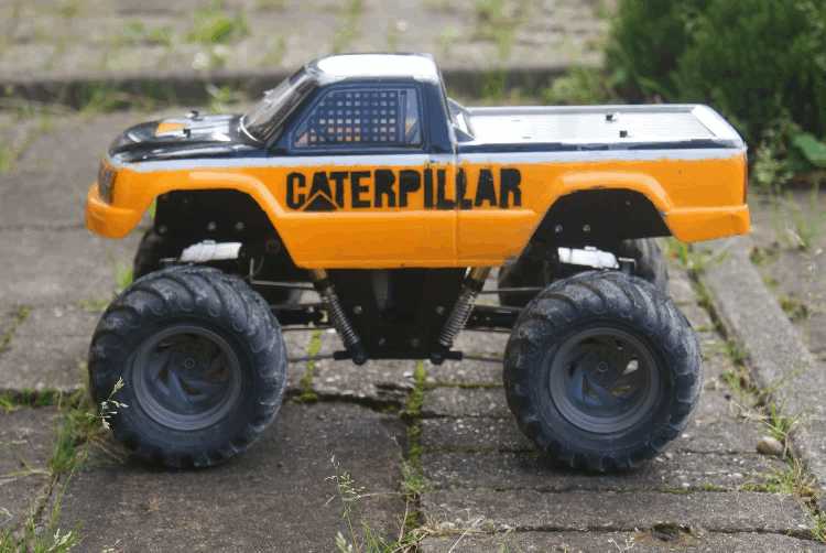 CAT monster truck