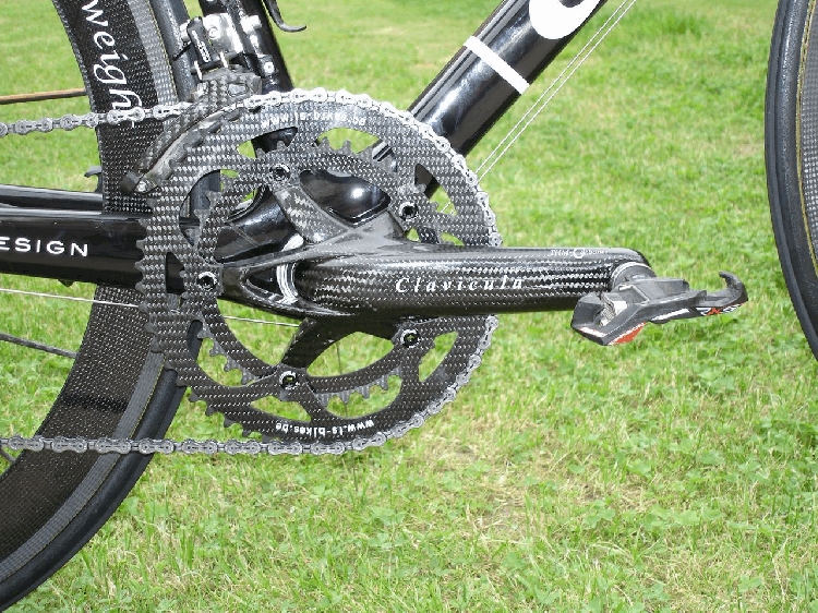 Fibrelyte carbon fibre chainrings